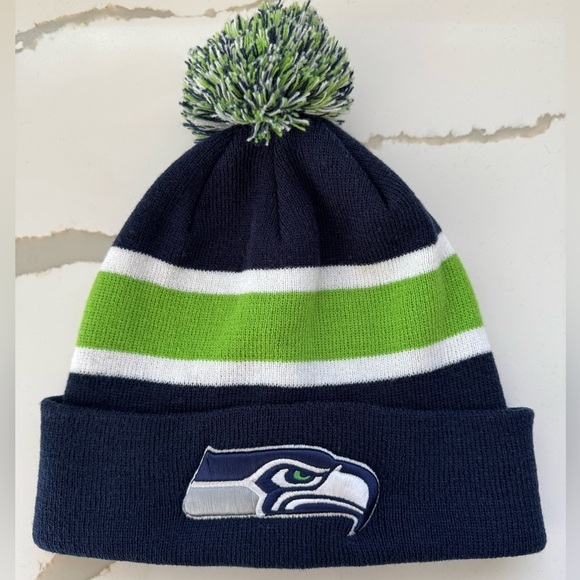 Seattle Seahawks Knit Beanie - Picture 1 of 2